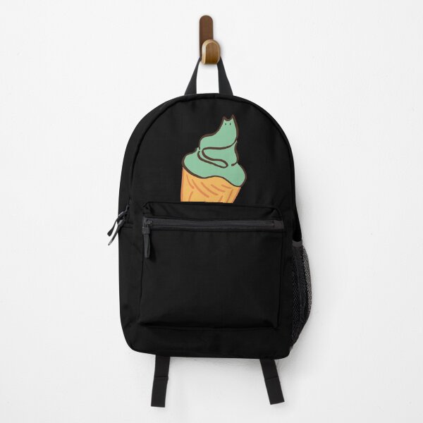 Item preview, mint choco cat ice cream designed and sold by dumbdogdoodles.