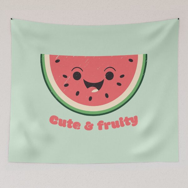 Item preview, Cute & fruity - Smiling Watermelon designed and sold by RoboRaphael.