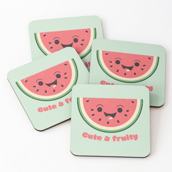Item preview, Cute & fruity - Smiling Watermelon designed and sold by RoboRaphael.