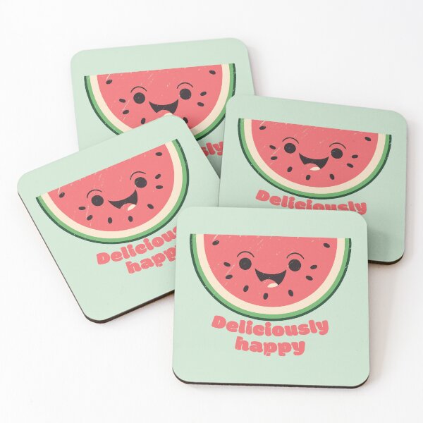 Item preview, Deliciously happy - Smiling Watermelon designed and sold by RoboRaphael.