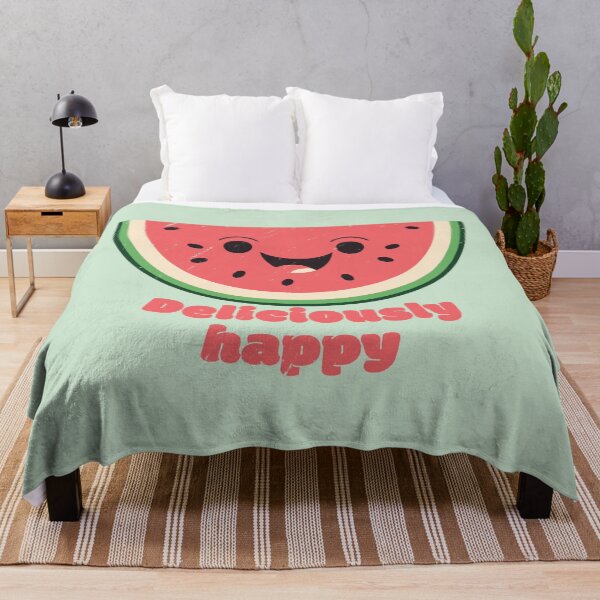 Item preview, Deliciously happy - Smiling Watermelon designed and sold by RoboRaphael.