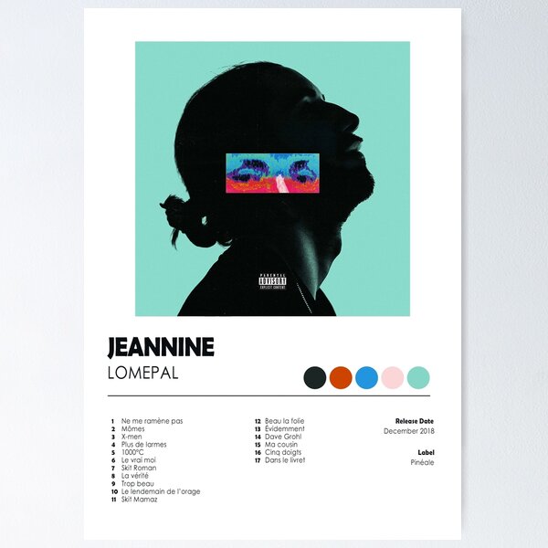 1 Jour / 1 Vinyle. Jour 7 : Jeannine Amina - Lomepal. #lomepal