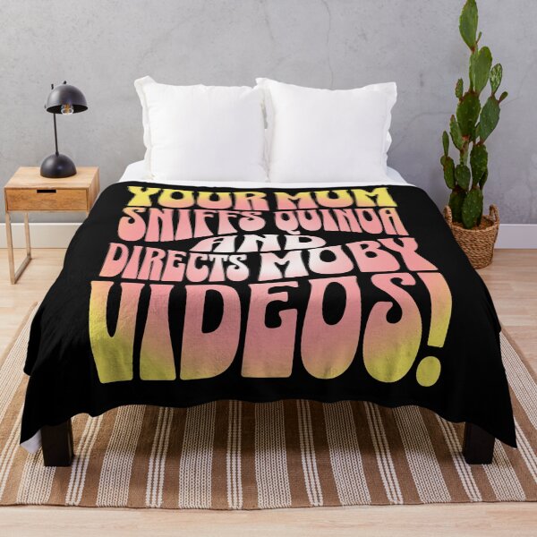 Item preview, Your mum sniffs quinoa and directs Moby videos! designed and sold by clivesandles.
