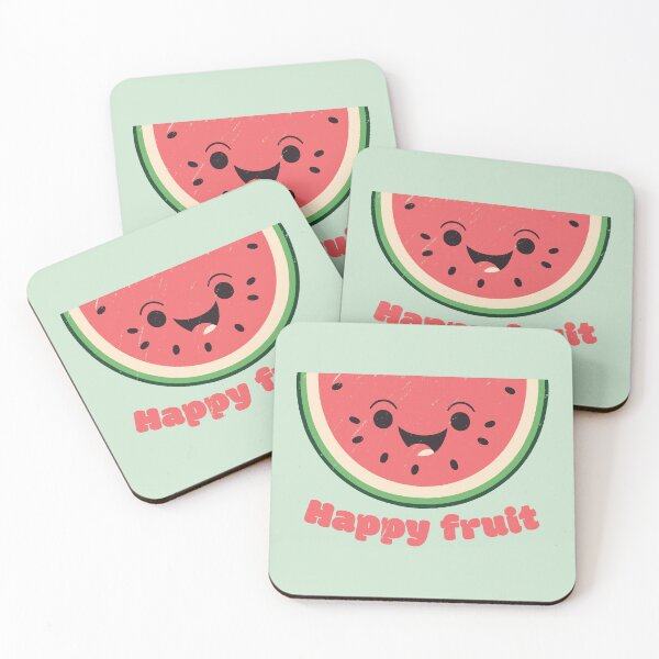 Item preview, Happy fruit- Smiling Watermelon designed and sold by RoboRaphael.