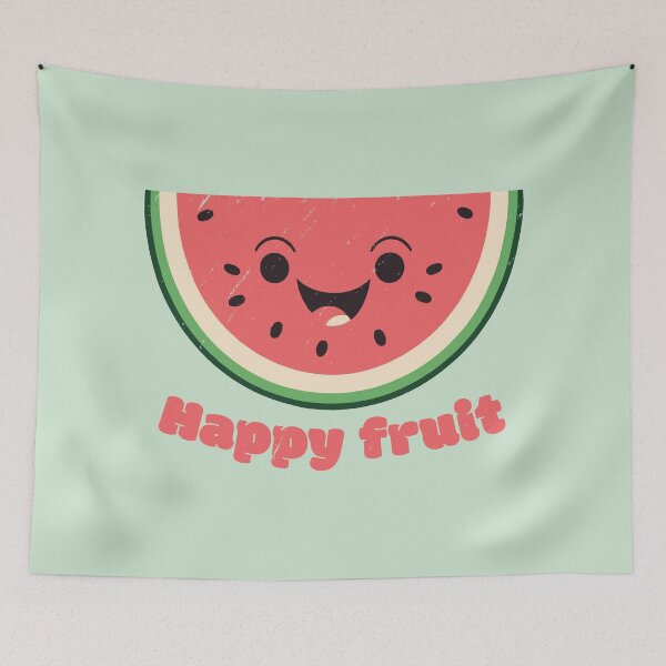 Item preview, Happy fruit- Smiling Watermelon designed and sold by RoboRaphael.