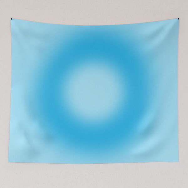 Item preview, Blue Aura Chakra Spiritual Gradient Ombre Sombre Abstract ,Human Aura, designed and sold by Tamas Das.