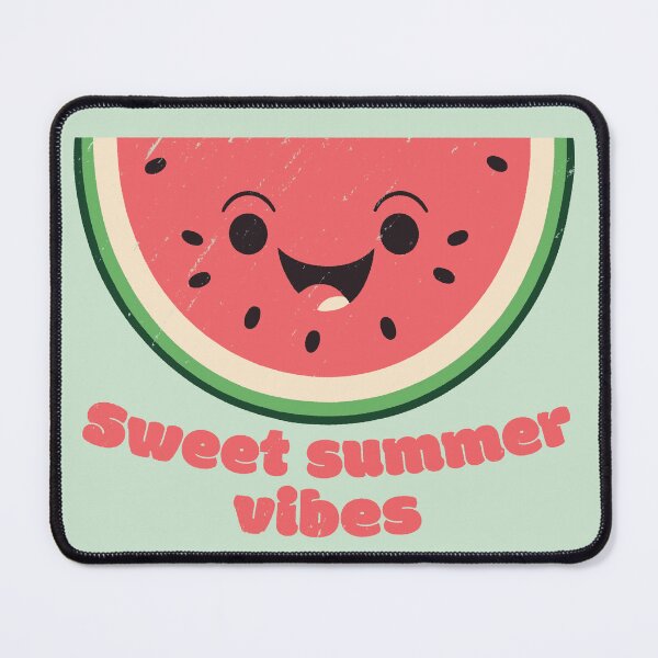 Item preview, Sweet summer vibes - Smiling Watermelon designed and sold by RoboRaphael.