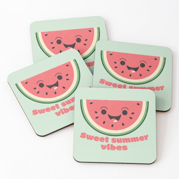 Item preview, Sweet summer vibes - Smiling Watermelon designed and sold by RoboRaphael.
