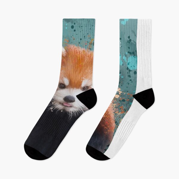 Item preview, Rodney The Red Panda Street Art Painting designed and sold by Exclusively Motorsport.