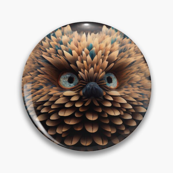 Item preview, Surreal Brilliant Dense Furry Pattern Digital Painting designed and sold by CodeAndColors.