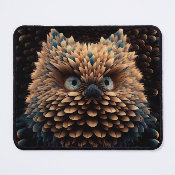 Item preview, Surreal Brilliant Dense Furry Pattern Digital Painting designed and sold by CodeAndColors.
