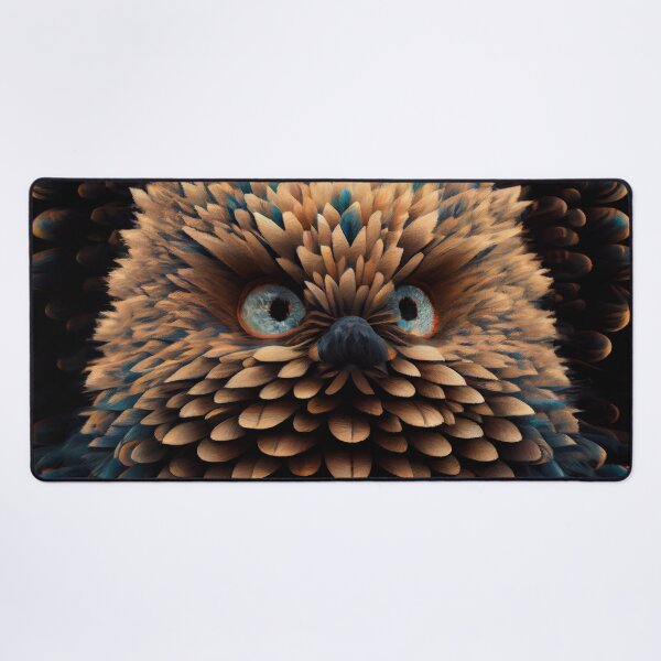 Item preview, Surreal Brilliant Dense Furry Pattern Digital Painting designed and sold by CodeAndColors.
