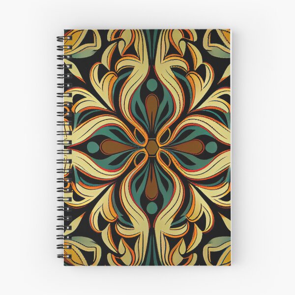 Item preview, Simple Semi Abstract Latin Pattern Digital Painting designed and sold by CodeAndColors.