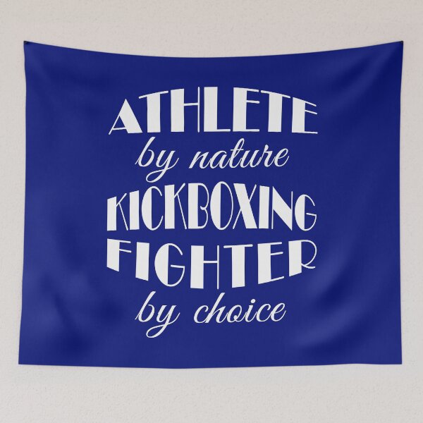 Item preview, Kickboxing Fighter Lover Birthday Athlete by Nature  designed and sold by smily-tees.