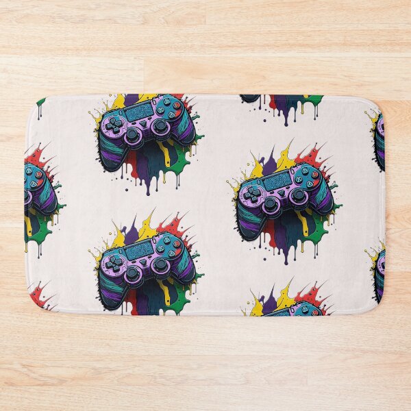 Item preview, Splash art game controller 4 designed and sold by Grimspencilart.