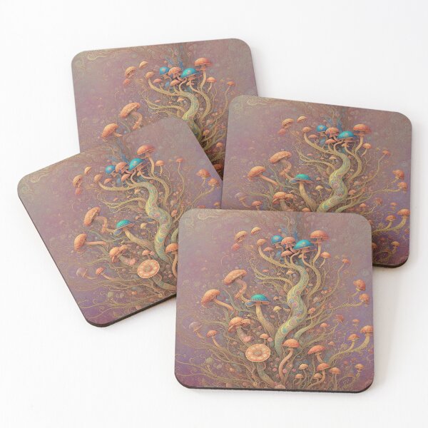 Item preview, Psychedelic Mushroom Forest designed and sold by Anthony Burdick.