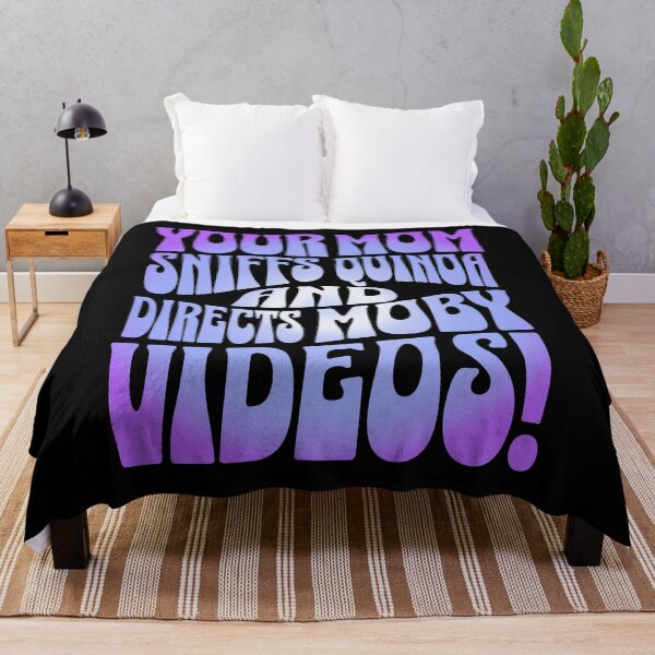 Item preview, Your mom sniffs quinoa and directs Moby videos! designed and sold by clivesandles.