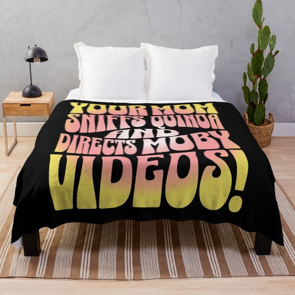 Item preview, Your mom sniffs quinoa and directs Moby videos! designed and sold by clivesandles.