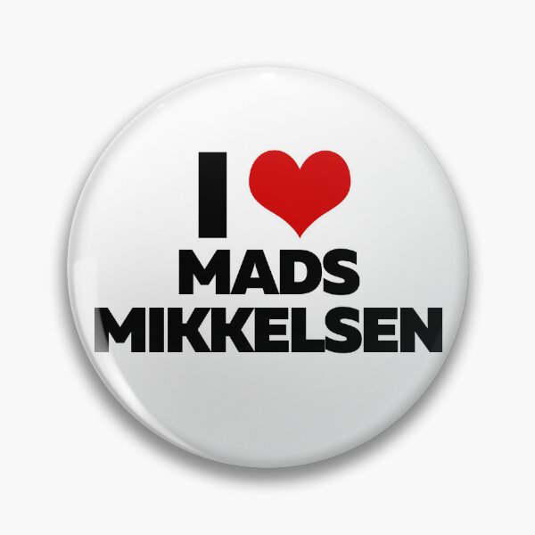 Artikelvorschau, I Love Mads Mikkelsen entworfen und verkauft von theartcreatore.