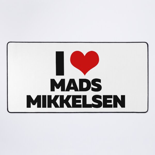 Item preview, I Love Mads Mikkelsen designed and sold by theartcreatore.