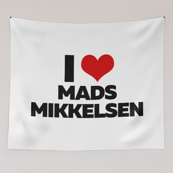 Item preview, I Love Mads Mikkelsen designed and sold by theartcreatore.
