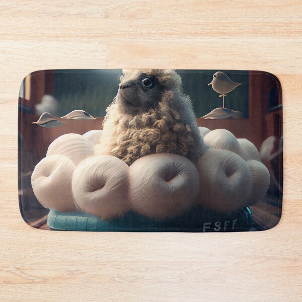 Item preview, Spur Raft and Fluff Digital Painting designed and sold by CodeAndColors.