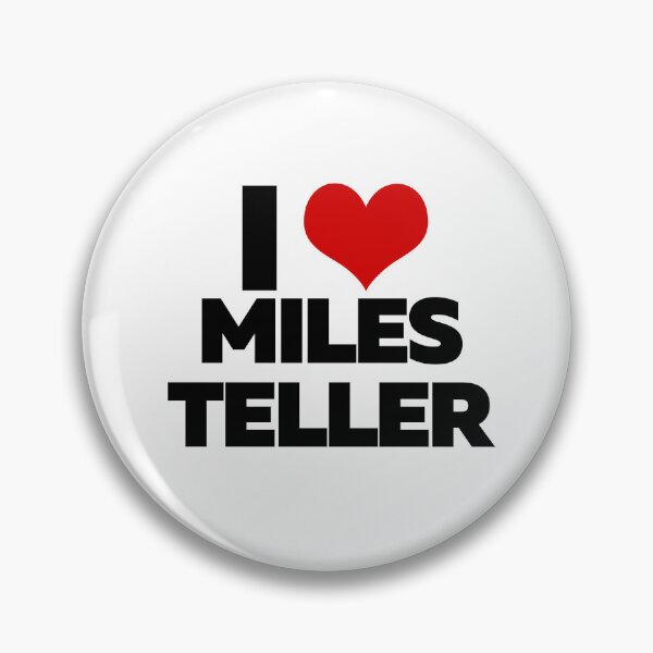 Item preview, I Love Miles Teller designed and sold by theartcreatore.