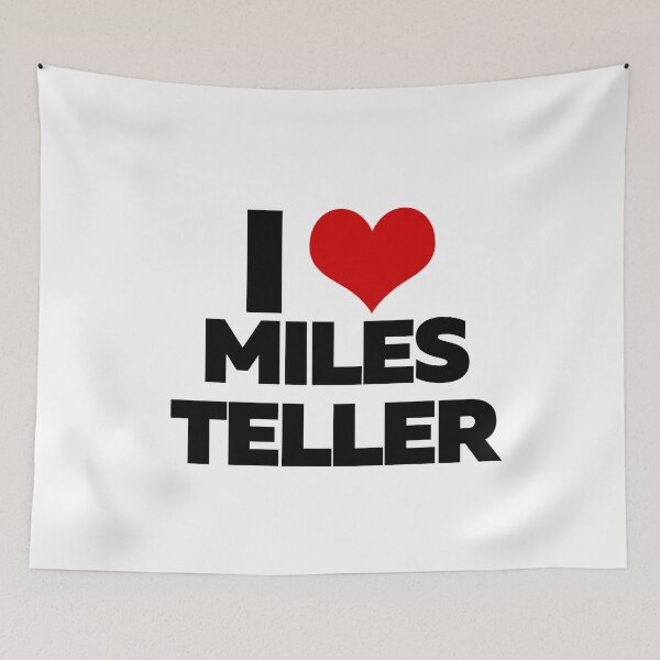 Item preview, I Love Miles Teller designed and sold by theartcreatore.