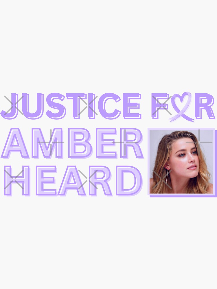 Amber Heard Sticker 