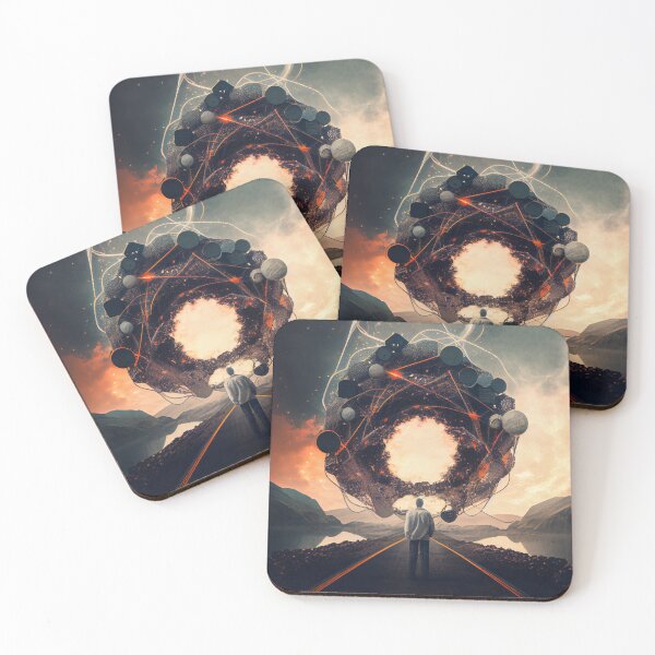 Item preview, Interconnected Digital Painting designed and sold by CodeAndColors.