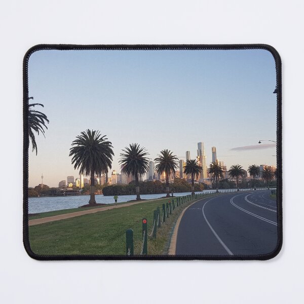 Item preview, Cycling Around Albert Park Lake at Sunrise designed and sold by Michael Voyler.