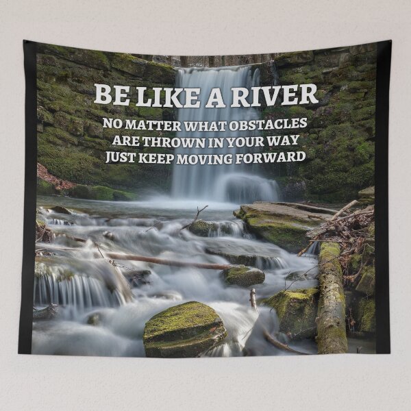 Item preview, LIKE A RIVER designed and sold by thedvguy.