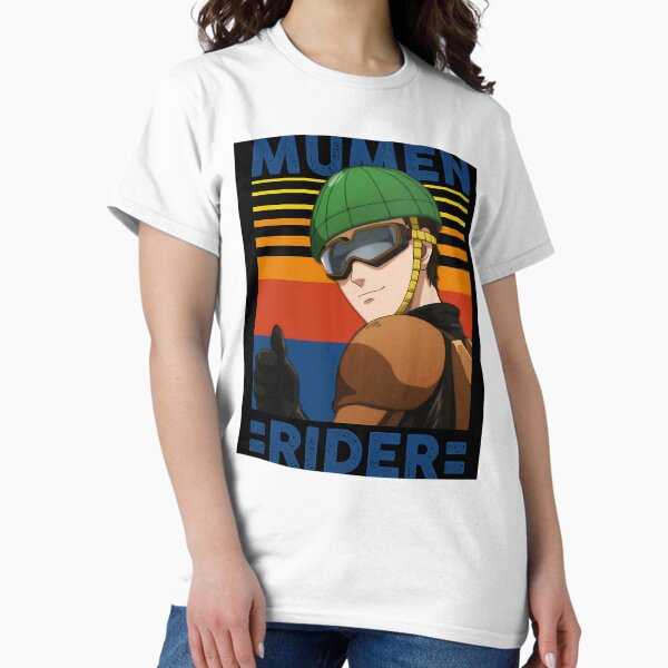 Licenseless Rider Mumen Rider Anime T-Shirt Licenseless Rider Mumen Rider Anime T-Shirt