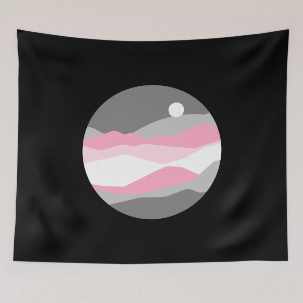 Item preview, Subtle Demigirl Pride Flag Landscape designed and sold by everything4eva.