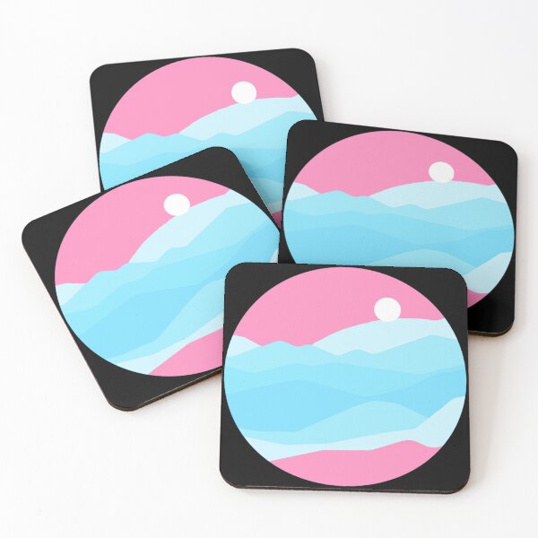 Item preview, Subtle Trans Masc Pride Flag Landscape designed and sold by everything4eva.
