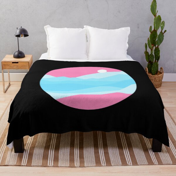 Item preview, Subtle Trans Masc Pride Flag Landscape designed and sold by everything4eva.