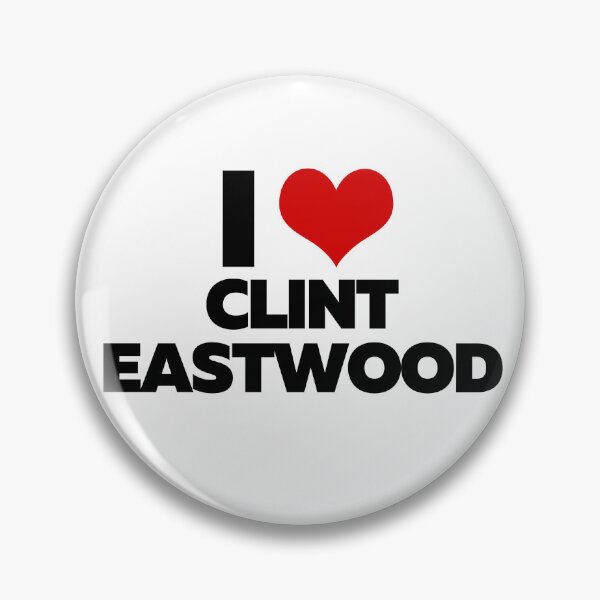 Artikelvorschau, I Love Clint Eastwood entworfen und verkauft von theartcreatore.
