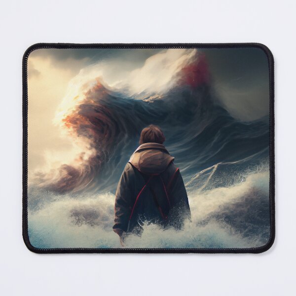 Item preview, Achieving Greatness in the Midst of a Storm Digital Painting designed and sold by CodeAndColors.