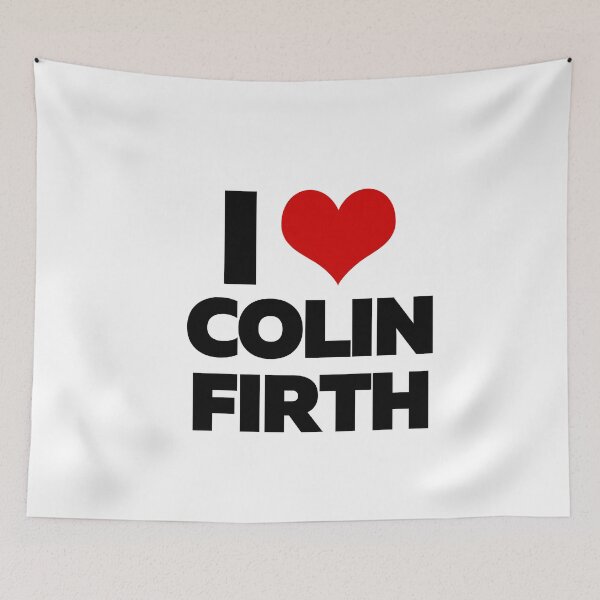 Item preview, I Love Colin Firth designed and sold by theartcreatore.