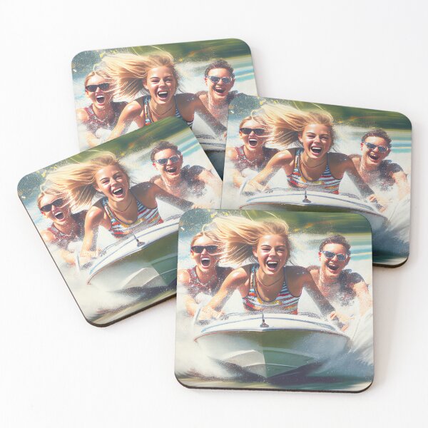Item preview, Summer Fun on the Water Digital Painting designed and sold by CodeAndColors.