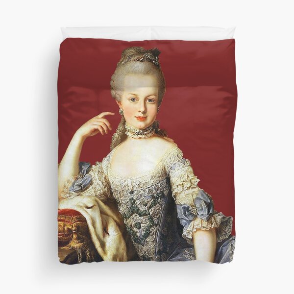 Marie Antoinette Queen of France Duvet Cover