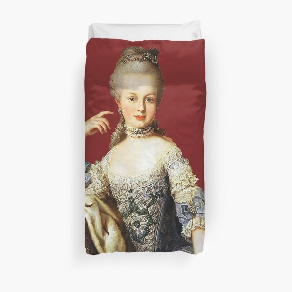 Marie Antoinette Queen of France Duvet Cover