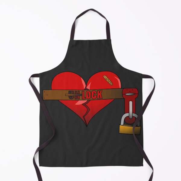 Item preview, The heart that is locked with a padlock designed and sold by GSAJD.