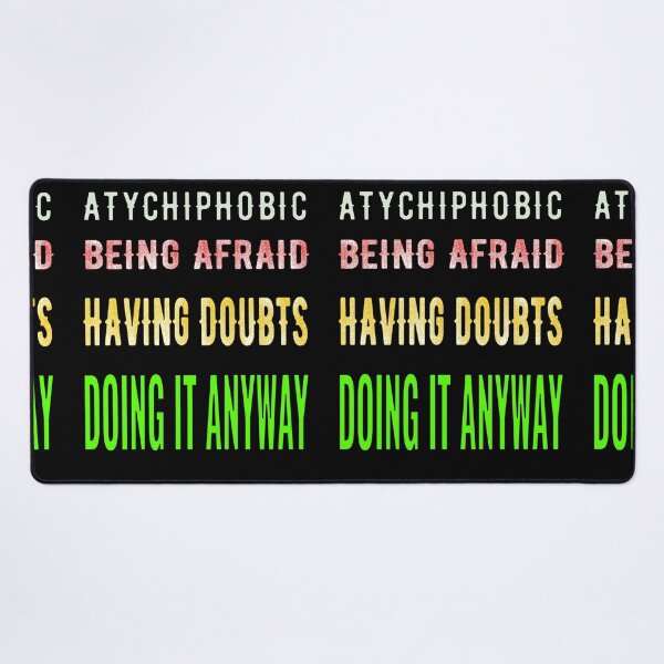 Item preview, Atychiphobia designed and sold by CottagePop.