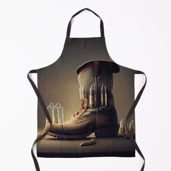 Item preview, Boots and Bullets Digital Painting designed and sold by CodeAndColors.