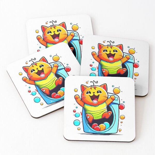 Item preview, Kitty's Laundry Adventure designed and sold by GraphicTeesCo-.