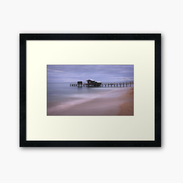 Shelley Beach - Portsea Framed Art Print