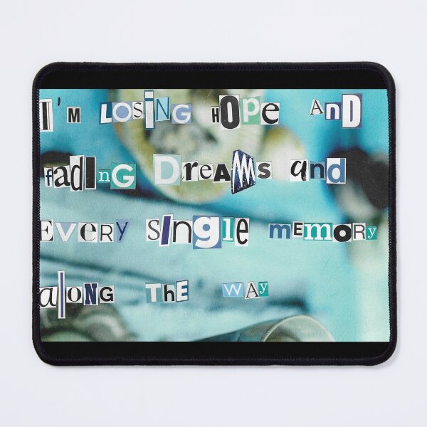 Item preview, Mayday Parade I'd Hate To Be You When People Find Out What This Song Is About A Lesson In Romantics Collage Sticker Art designed and sold by charlyned.