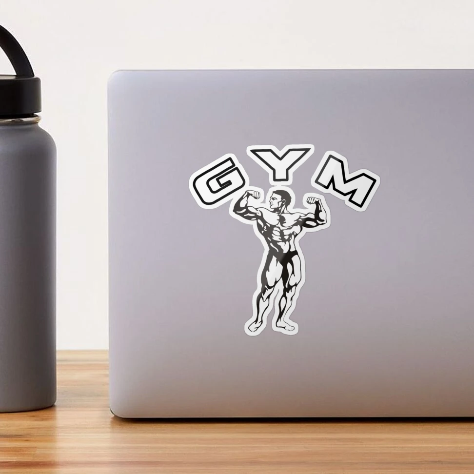 Gym Flex Sticker by Zhot Shop