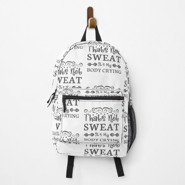 Item preview, That's Not Sweat, It's My Body Crying - Workout Motivation Quote designed and sold by RedArtsDesign.